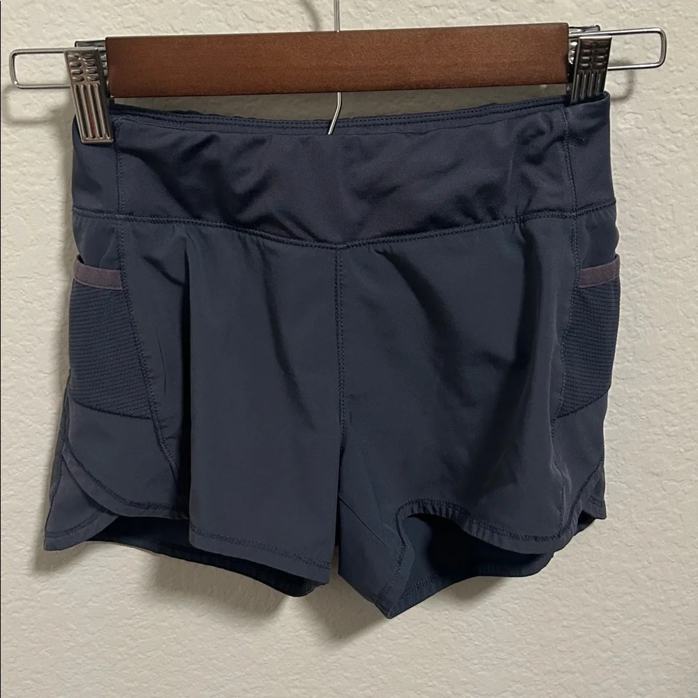 Athleta Navy Girl’s Record Breaker 3” Short - Picture 1 of 3